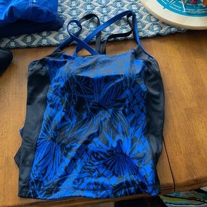 Tankini size 18 w lands end